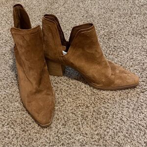 Steve Madden Women’s US 11 Havannah Brown Suede Ankle Booties